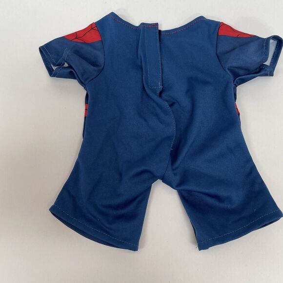 Build A Bear Workshop BABW Spiderman One Piece Red Blue Black Spider - Picture 2 of 2